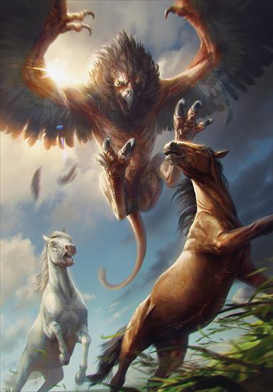 Gwent Cards Art - MON_Archgriffin.png